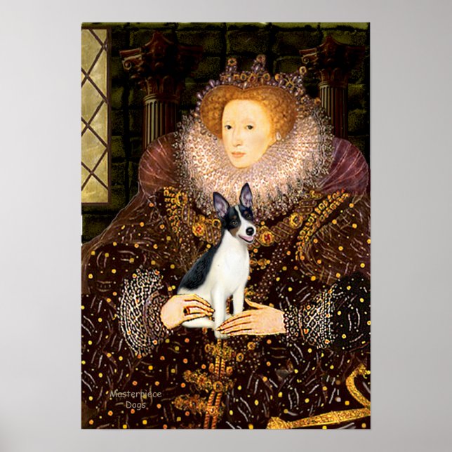 Råtta Terrier - Queen Poster (Framsidan)