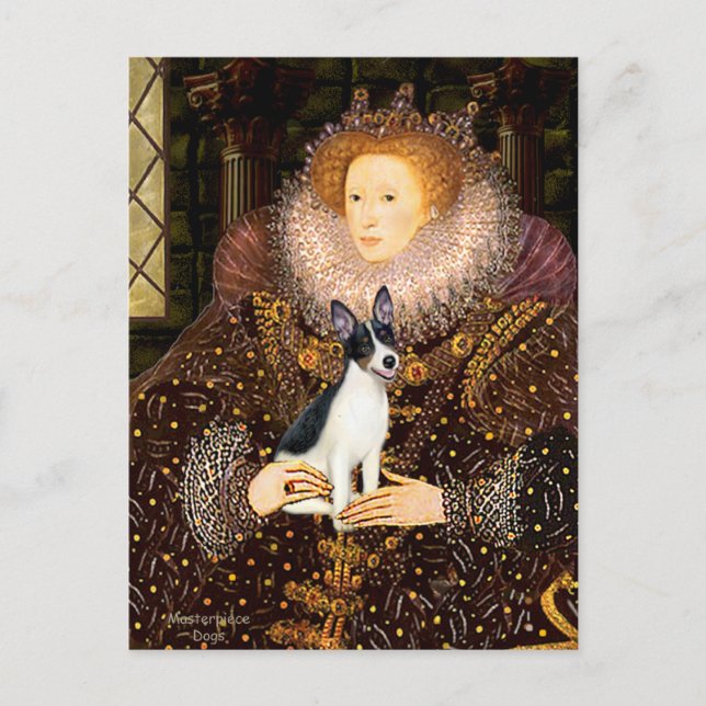 Råtta Terrier - Queen Vykort (Framsida)