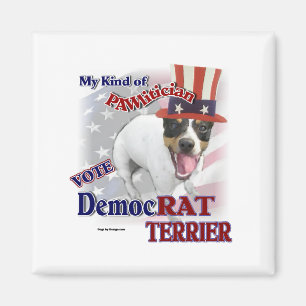 RÅTTA TERRIKER-gåvor Magnet