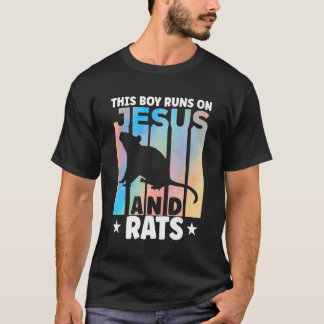 Råtta-utrustning för bojor för Råttor Älskare T Shirt