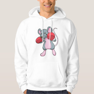 Råtta vid Boxing med Boxing-handskar Hoodie