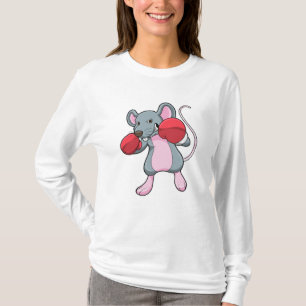 Råtta vid Boxing med Boxing-handskar T Shirt