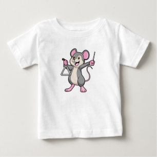 Råtta vid Music med Triangel T Shirt