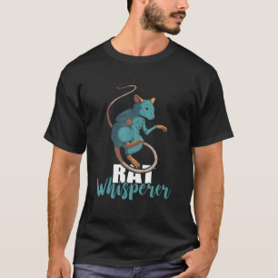 Råtta Whisperer Long Svan Råtta Älskare Rodent Råt T Shirt