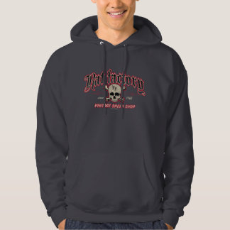 Råttafabriken "shoppar den slitna" hoodien sweatshirt