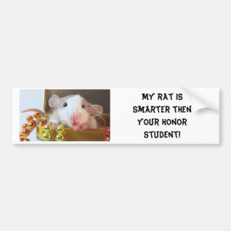Råttahederstudent Bildekal