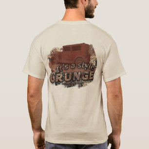 Råttan Stång "är det typografi för en stilGRUN Tee Shirt