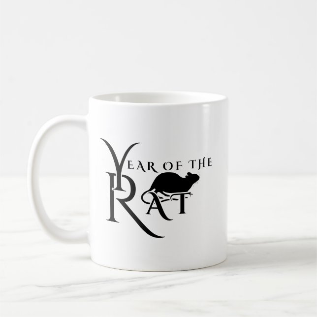 Råttans år kaffemugg (Vänster)