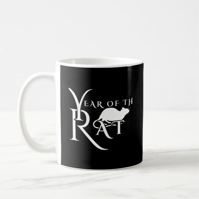 Råttans år kaffemugg (Vänster)