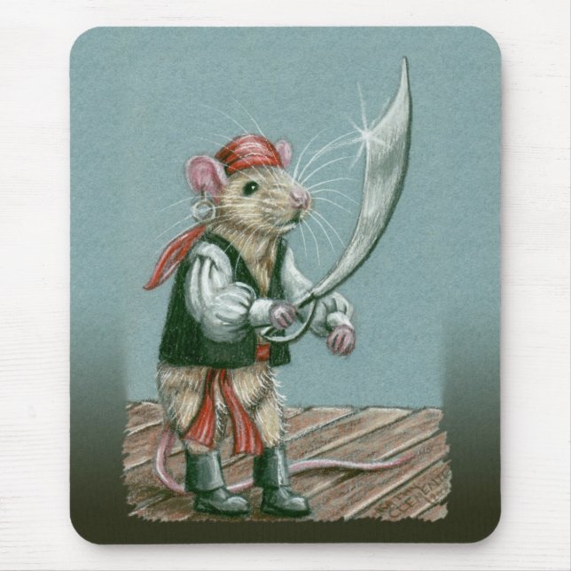 Råttapiratmousepad Musmatta (Framsidan)