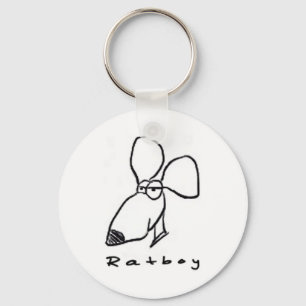 Råttapojke Keychain Nyckelring