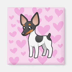 RåttaTerrier/leksakfoxterrierkärlek Magnet