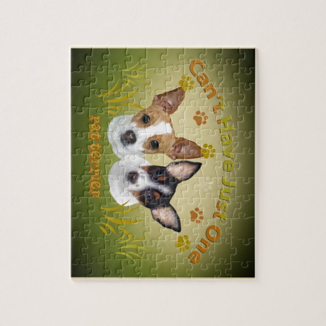 Råttaterrieren kan inte ha precis en pussel (Vertikal)