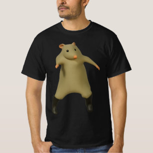 Råttdans Meme 2025 Roliga Miltons Dansande Råtta T Shirt