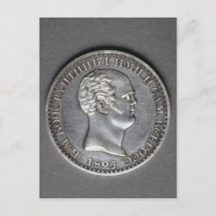 Rättegång mot en Ruble of Constantine Pavlovich Vykort