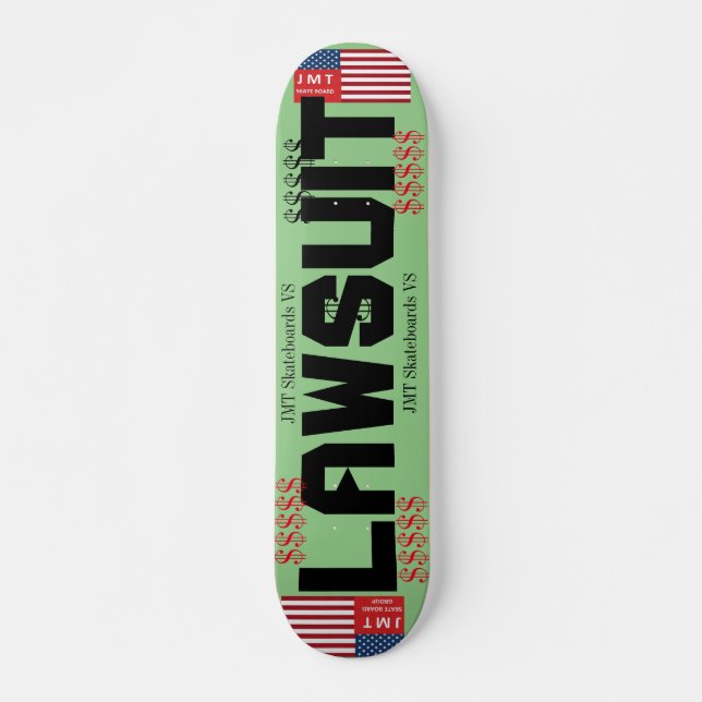 RÄTTEGÅNG  Skateboard (Framsida)