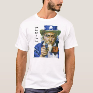 RättelsePro-Vapen för Uncle Sam 2nd T-tröja T-shirt