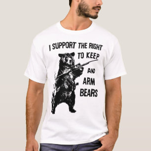 Rättelseservice armen uthärdar rakt till den t shirt