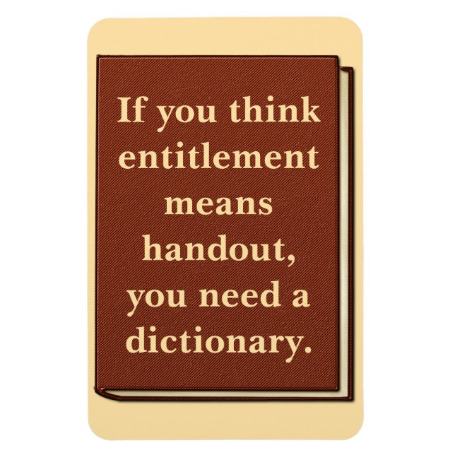 Rätten är inte en utväxling magnet (Vertikal)