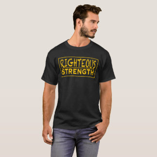 Rättfärdig styrkalogotypT-tröja Tee Shirt