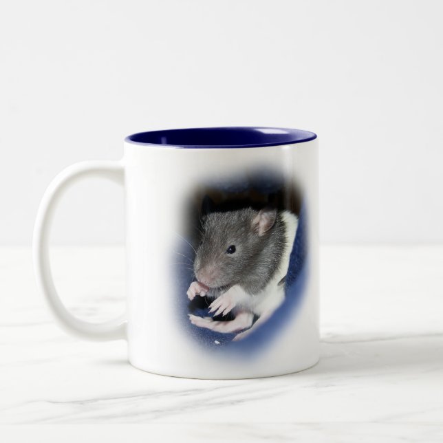 Rattie babymugg Två-Tonad mugg (Vänster)