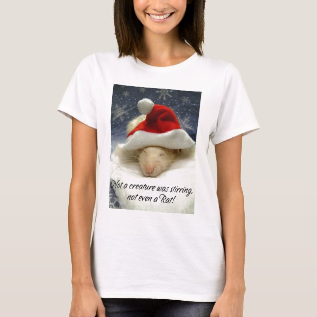 Rattie juldrömmar tee shirt (Framsida)
