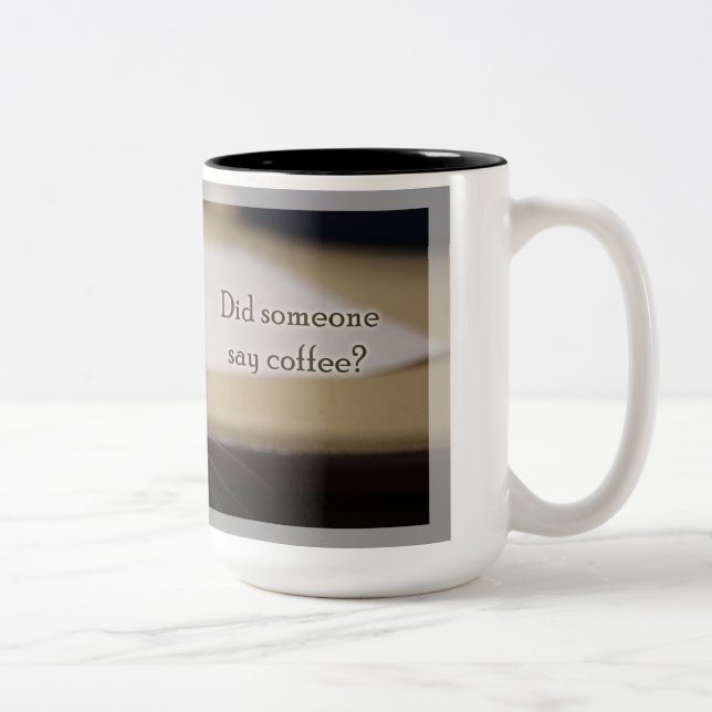 Rattie kaffeTime två tonad mugg (Höger)