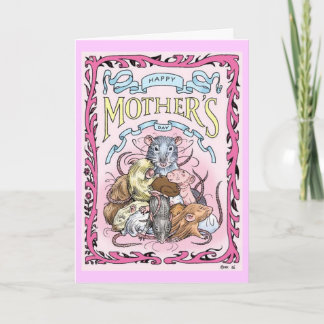Rattie Mamma Mors dag kort