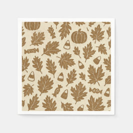 Rättigheter och glädje pappersservett