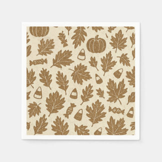 Rättigheter och glädje pappersservett