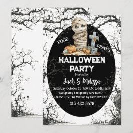 Rättighetstid Roligt - inbjudan till Halloween fes