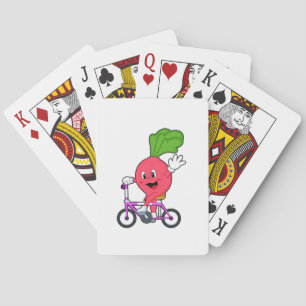 Rättika med casinokort