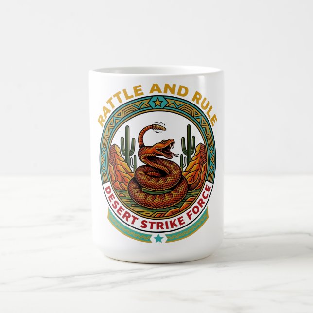 Rattle And Rule Desert Strike Force Kaffemugg (Center)