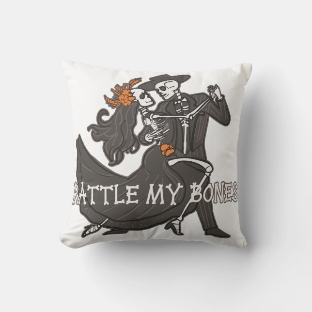 Rattle My Bones Kudde (Framsida)