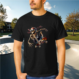 Rattle & Roll Skateboard Tshirt T Shirt
