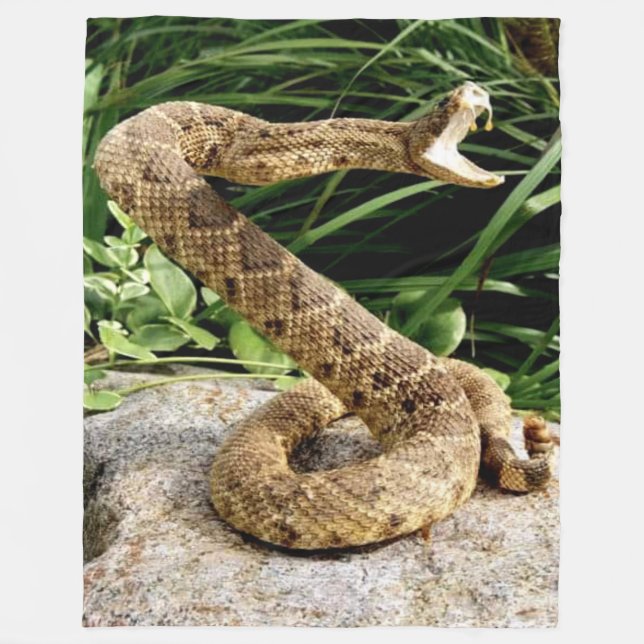 RATTLE SNAKE FLEECEFILT (Framsidan)