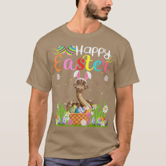 Rattlesnake Bunny Egg Hunting Funny Rattlesnake Ha T Shirt