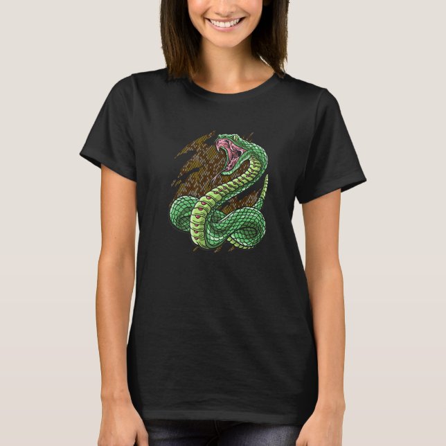 Rattlesnake for Snake Breders Arg Snake T Shirt (Framsida)