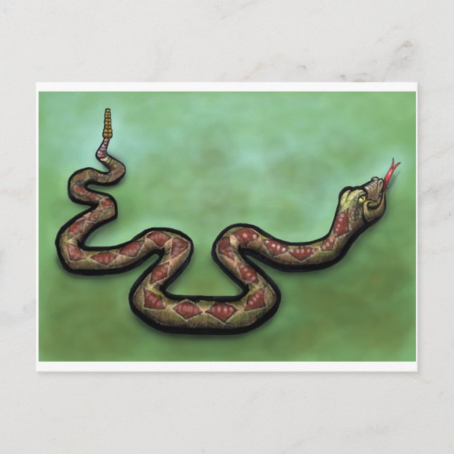 Rattlesnake Vykort (Framsida)