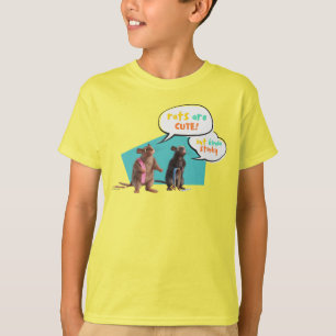 Råttor är cute men Kinda Stinky T Shirt