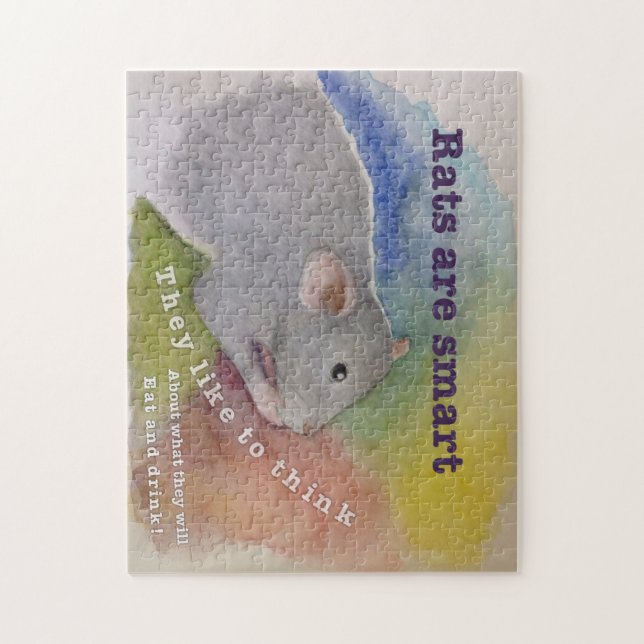 Råttor är det smart pussel (Vertikal)