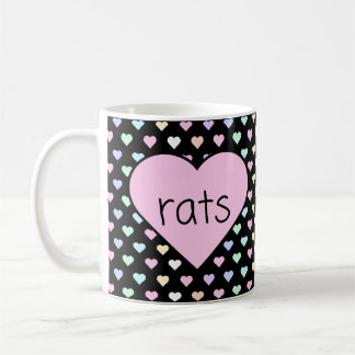 Råttor Hearts Mugg