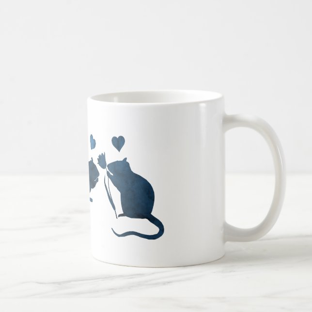 Råttor Kaffemugg (Höger)