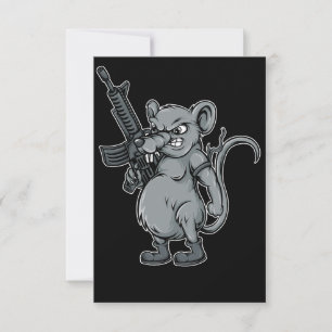 råttor-soldat-med-vapen-illustration inbjudningar