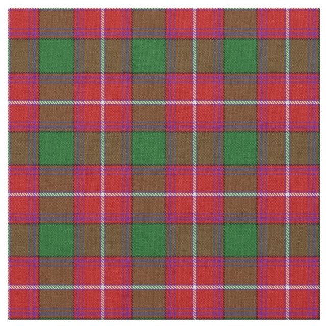 Rattray Family Tartan Tyg (Närbild)