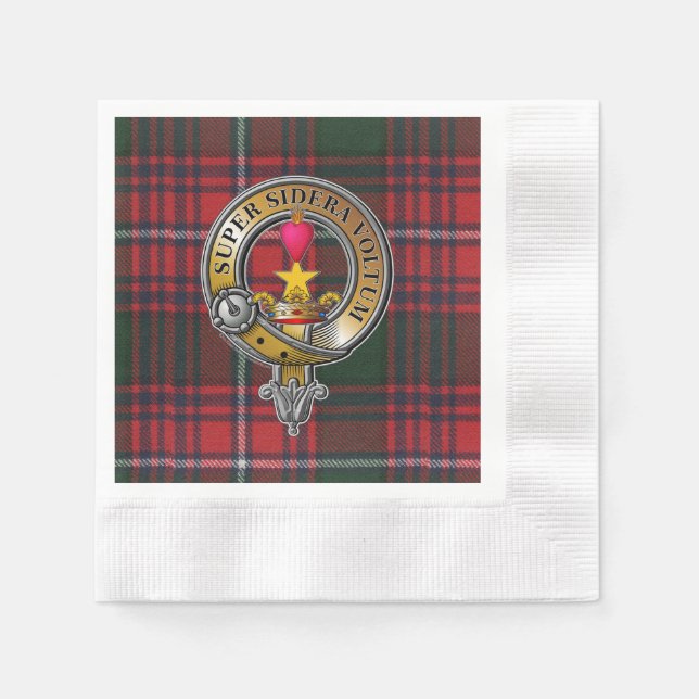 Rattray Tartan & Badge Pappersservett (Framsidan)