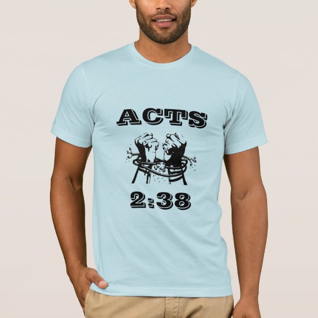 rättsakter 2:38 SÄLLSYNT Tee Shirt (Framsida)