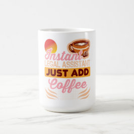 Rättsassistent Stor Kaffe Mugg 15oz