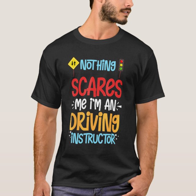 Rättsinstruktör Skollektioner Förarutbildning T Shirt (Framsida)