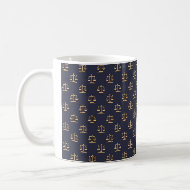 Rättskipning (advokat) kaffemugg (Vänster)